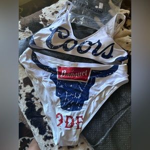 Never worn brand new coors bikini